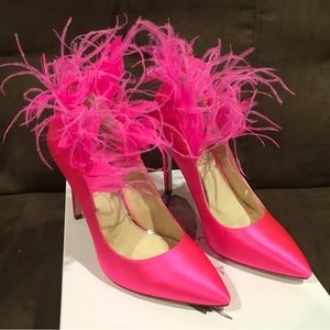 Jessica Simpson Feather Pumps sz 7